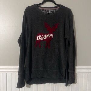Royce Brand Women’s Pullover Christmas Reindeer Holiday Sweater Size Large